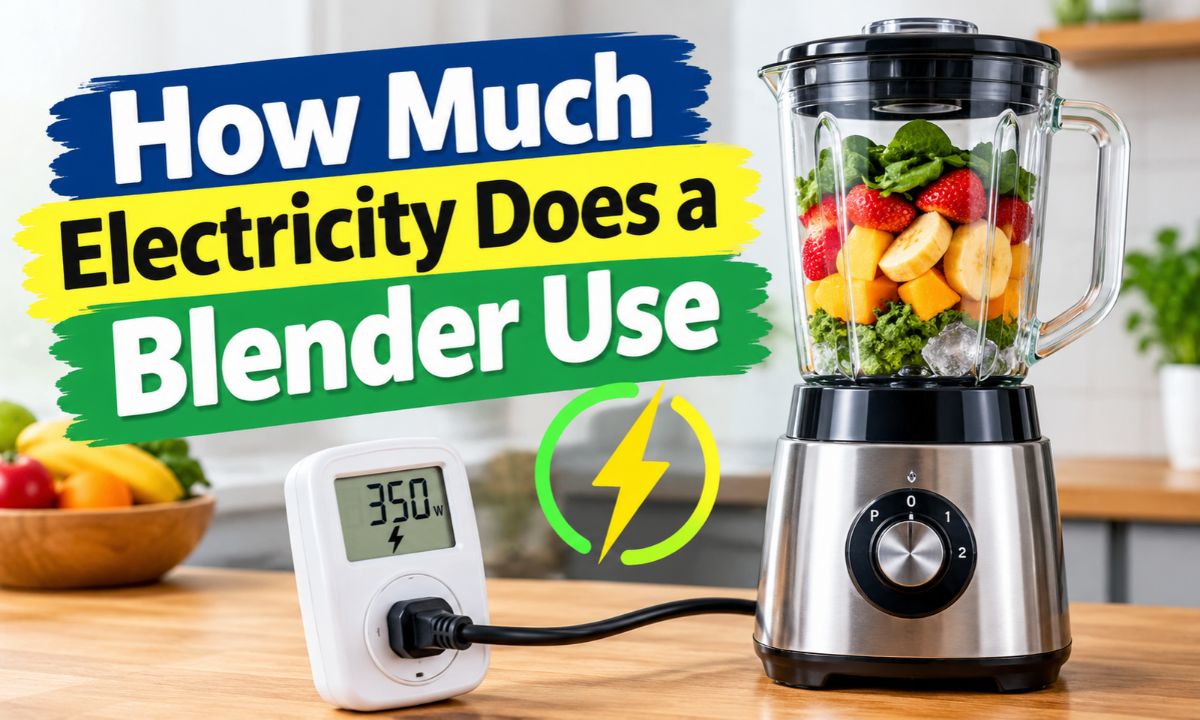 How Much Electricity Does a Blender Use