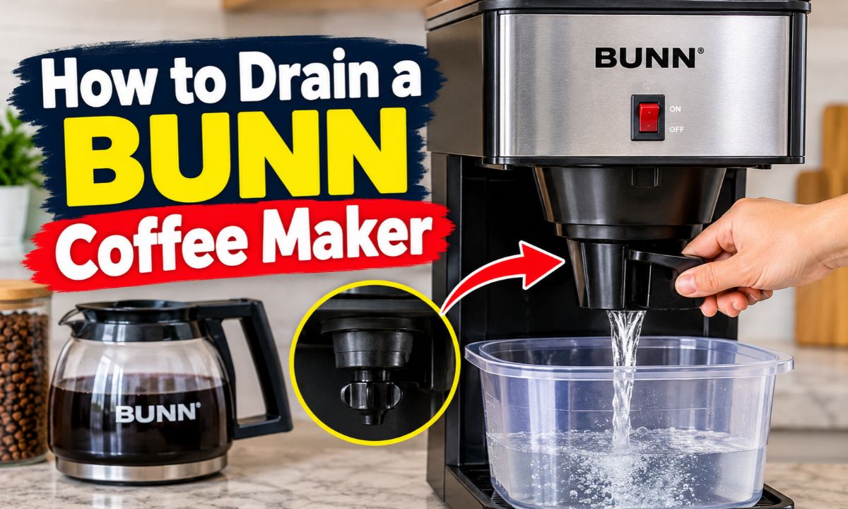 How to Drain a BUNN Coffee Maker