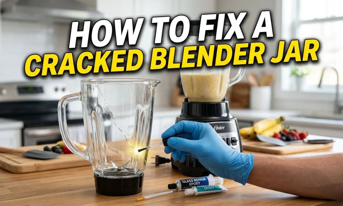 How to Fix a Cracked Blender Jar