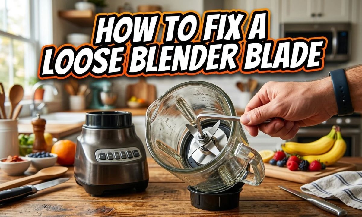 How to Fix a Loose Blender Blade