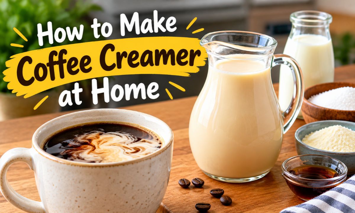 How to Make Coffee Creamer at Home