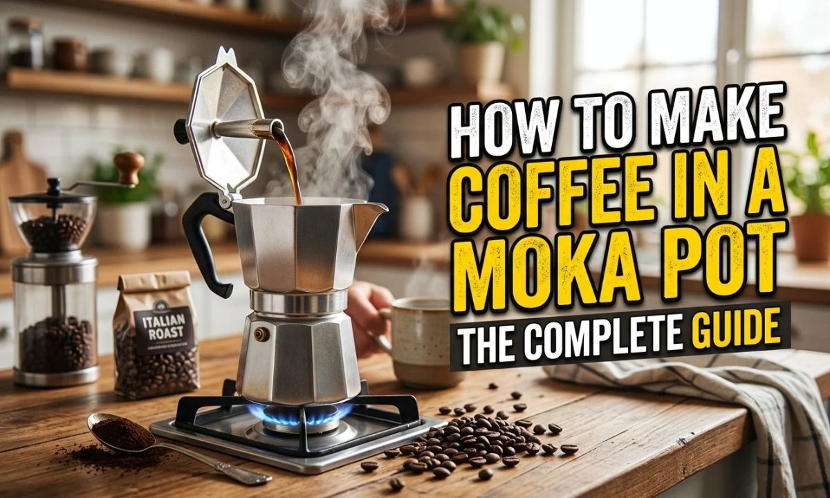 How to Make Coffee in a Moka Pot