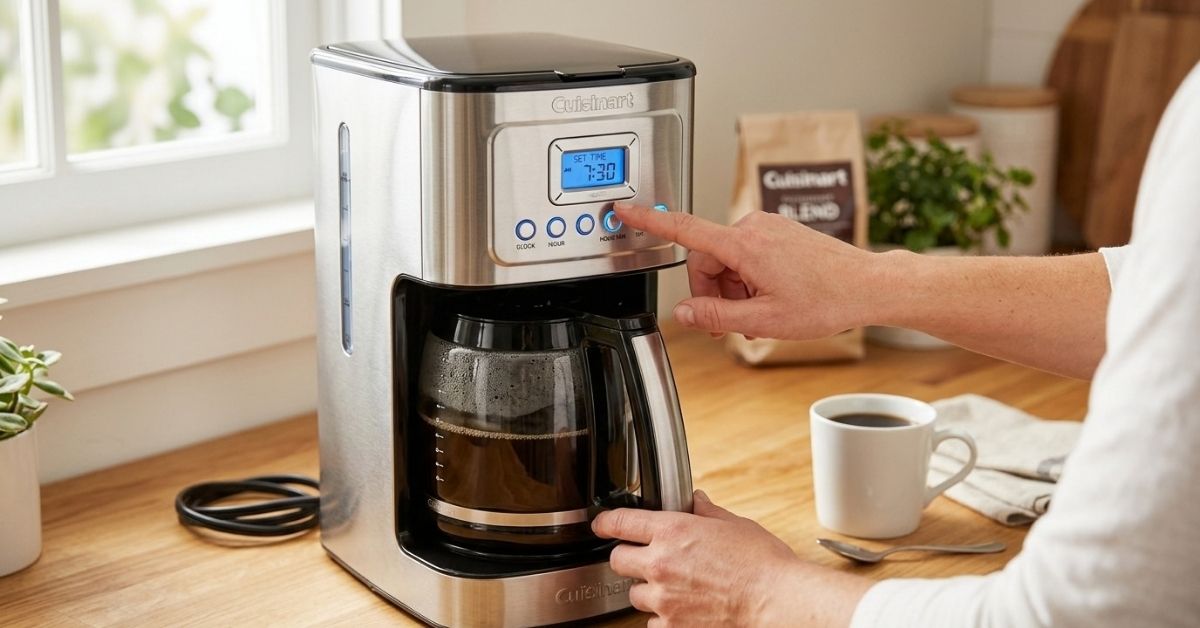 How to Set Time on Cuisinart Coffee Maker