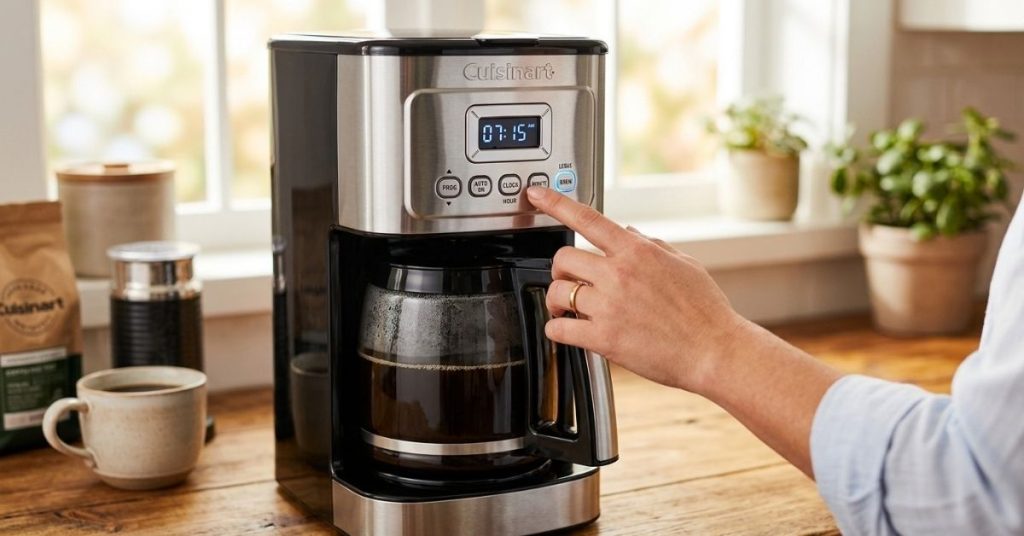 How to Set Time on Cuisinart Coffee Maker