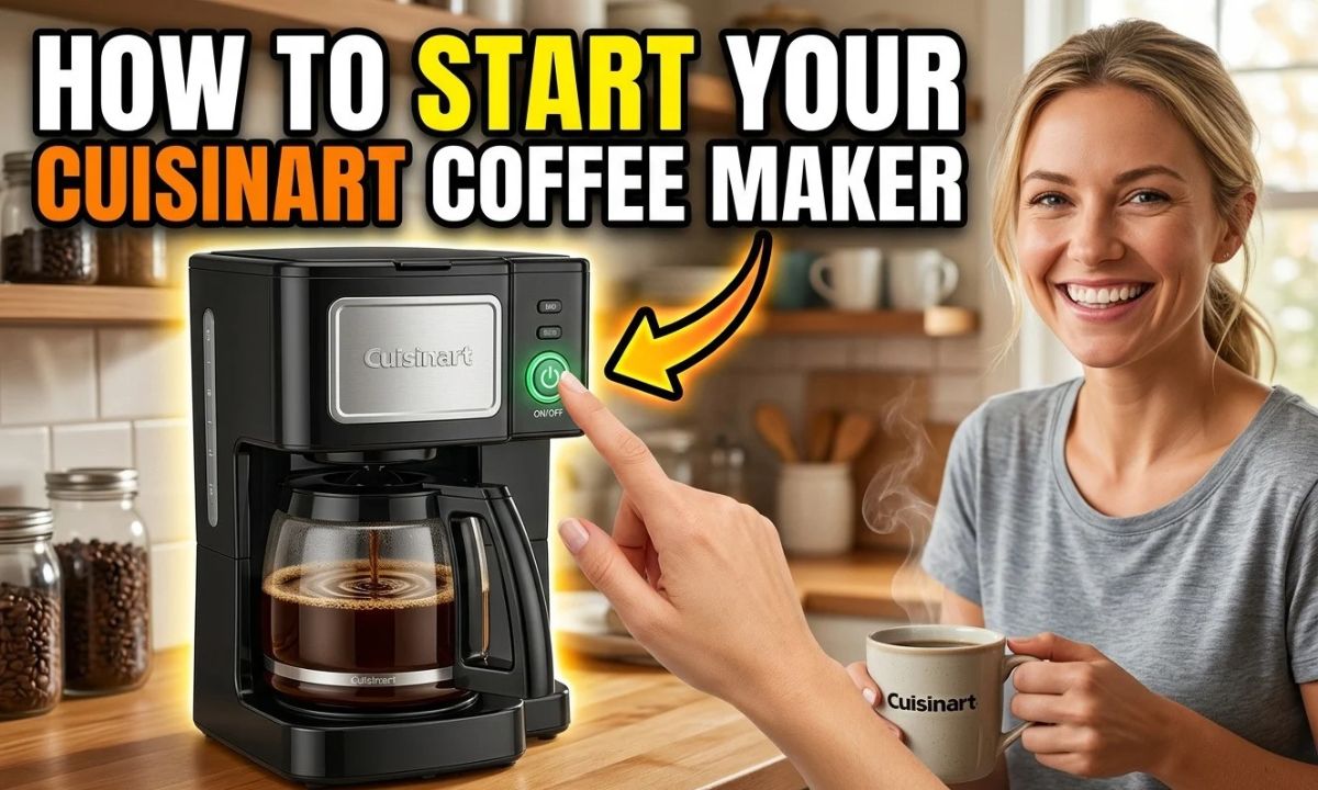 How to Start Cuisinart Coffee Maker
