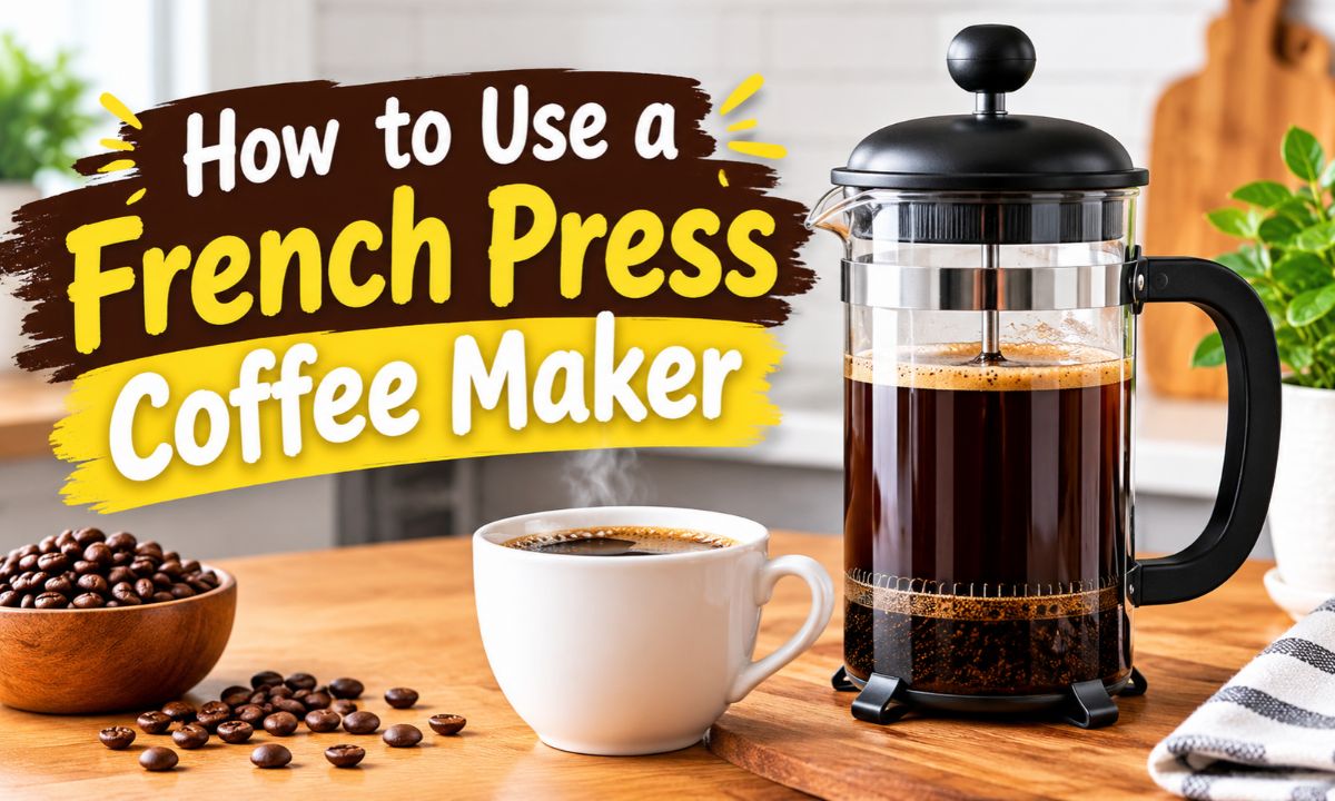 How to Use a French Press Coffee Maker