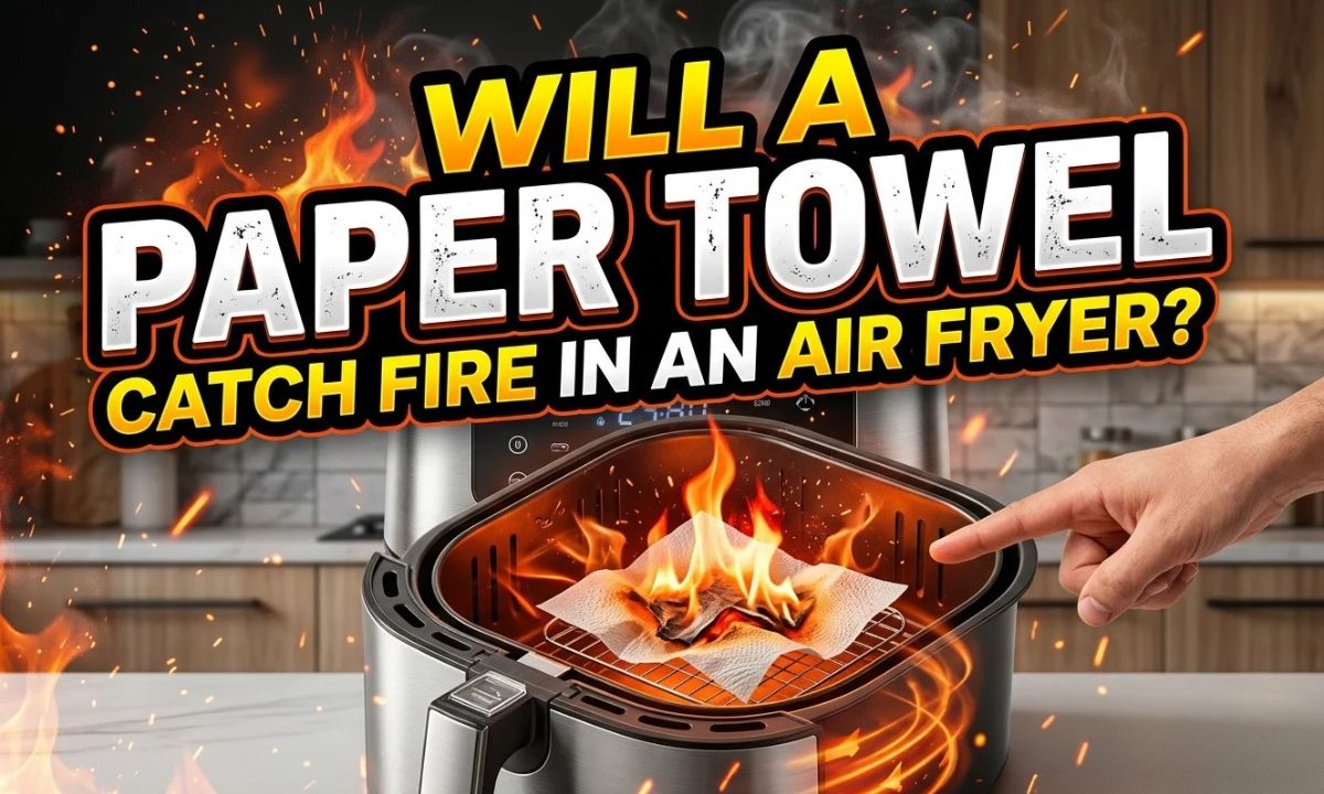 Will a Paper Towel Catch Fire in an Air Fryer?