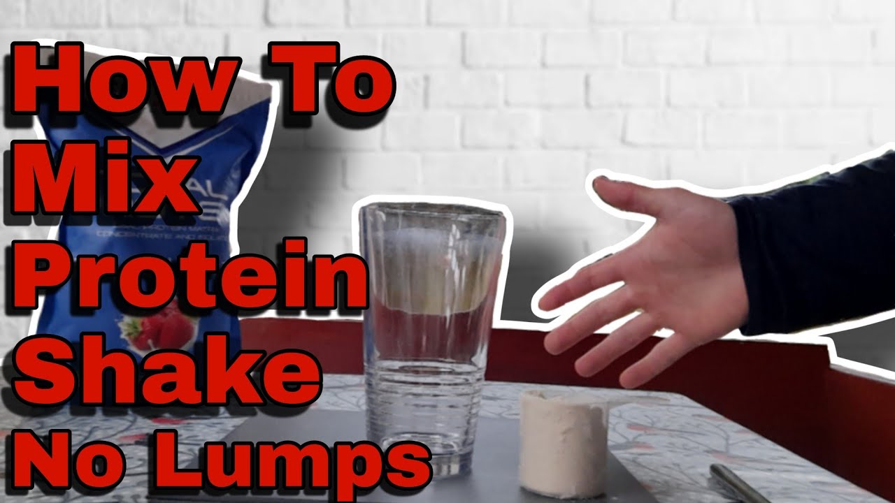 How To Blend Protein Powder Without Clumps In A Blender